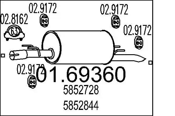 MTS 01.69360