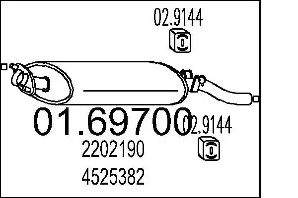 MTS 01.69700
