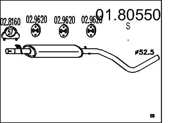 MTS 01.80550