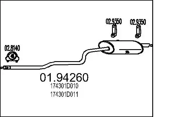 MTS 01.94260 MTS 01.94260