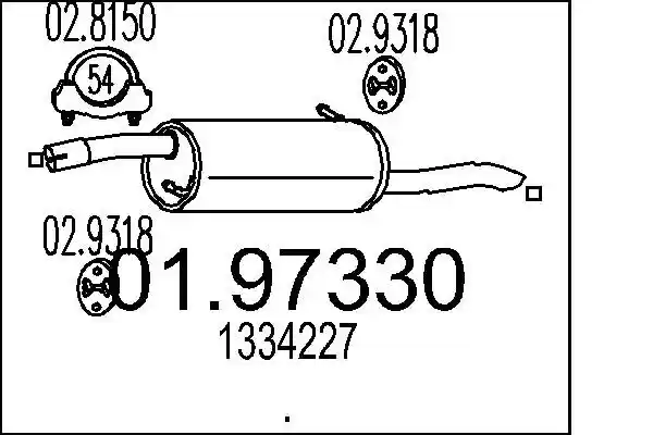 MTS 01.97330 MTS 01.97330
