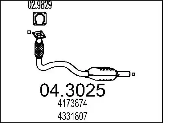 MTS 04.3025