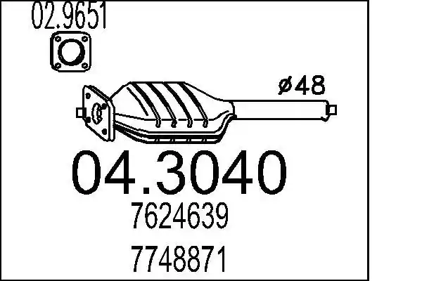 MTS 04.3040