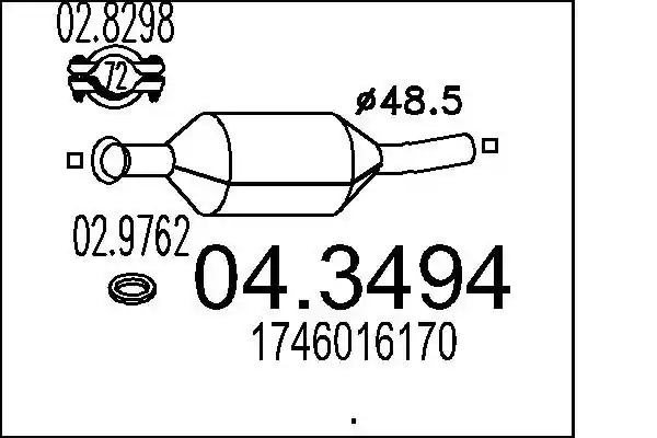 MTS 04.3494 MTS 04.3494