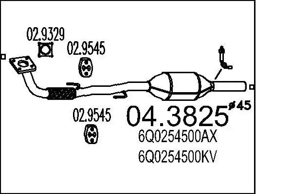 MTS 04.3825 MTS 04.3825