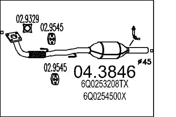 MTS 04.3846 MTS 04.3846