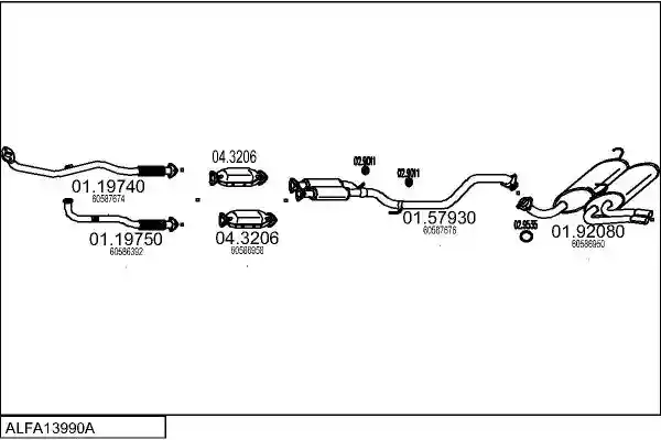 MTS ALFA13990A000164