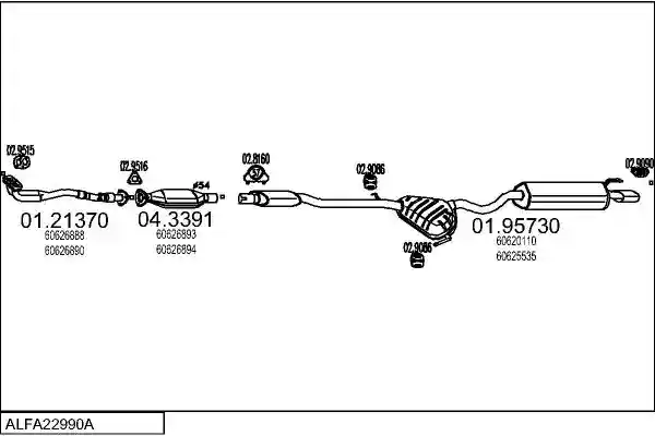 MTS ALFA22990A005748