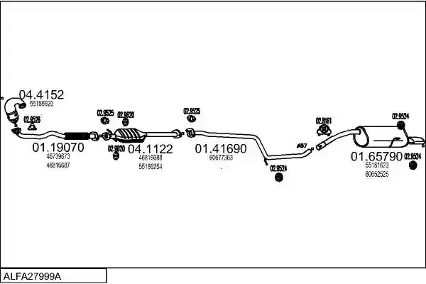 MTS ALFA27999A027296