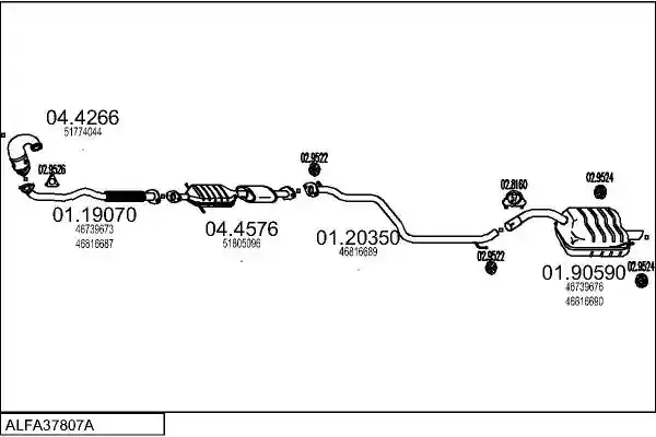 MTS ALFA37807A031643