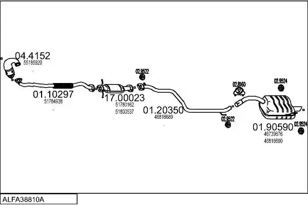 MTS ALFA38810A018932