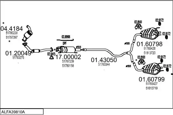 MTS ALFA39810A018931