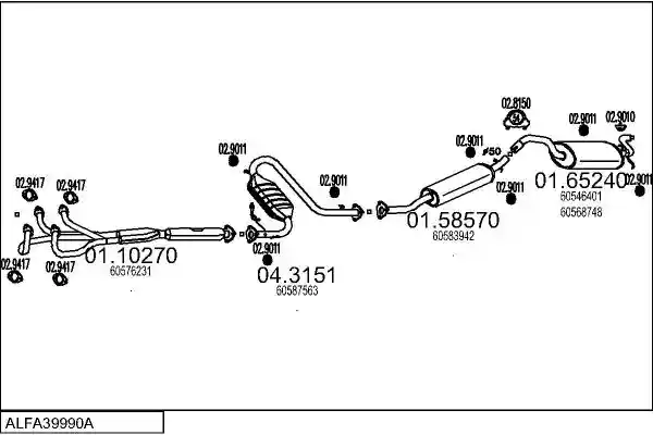 MTS ALFA39990A002535