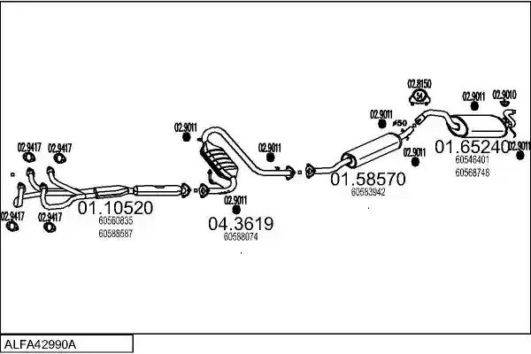 MTS ALFA42990A002535