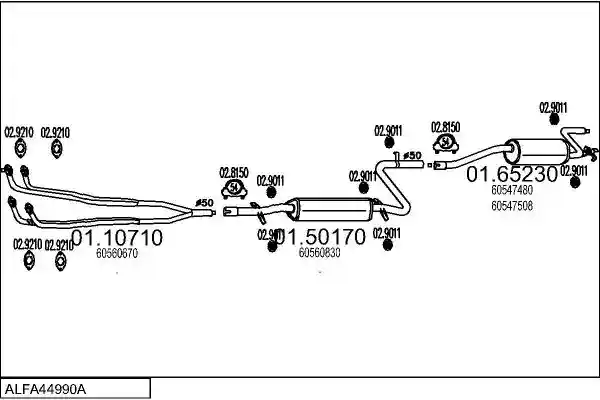 MTS ALFA44990A000116