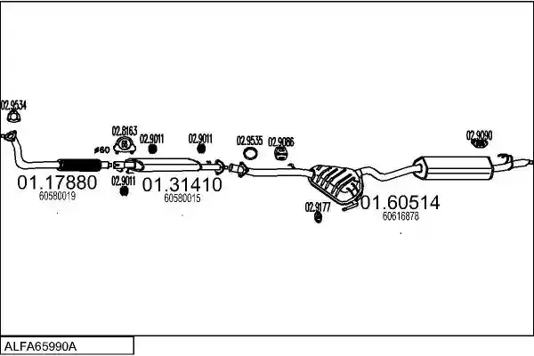MTS ALFA65990A000150