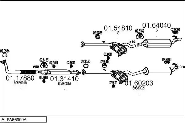 MTS ALFA66990A000150