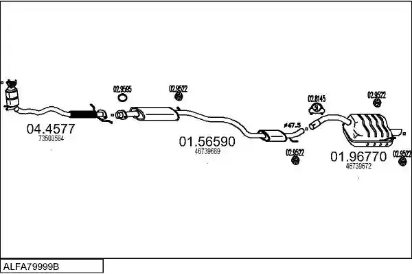 MTS ALFA79999B015579