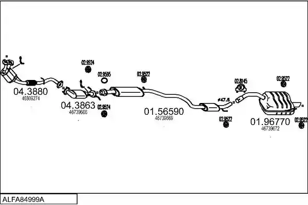 MTS ALFA84999A015528
