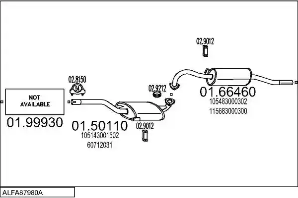 MTS ALFA87980A000199