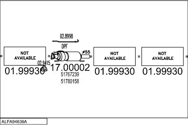 MTS ALFA94638A022562