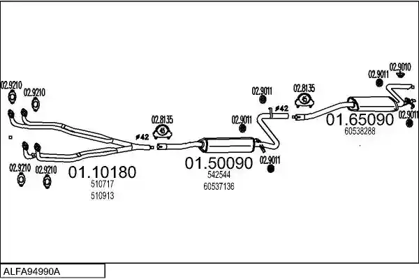 MTS ALFA94990A000101