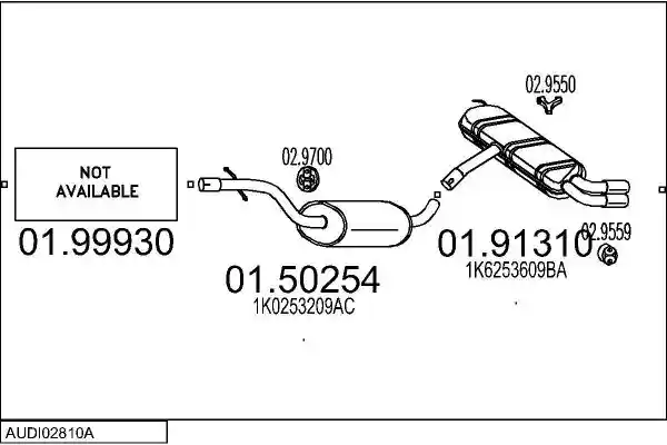 MTS AUDI02810A018069