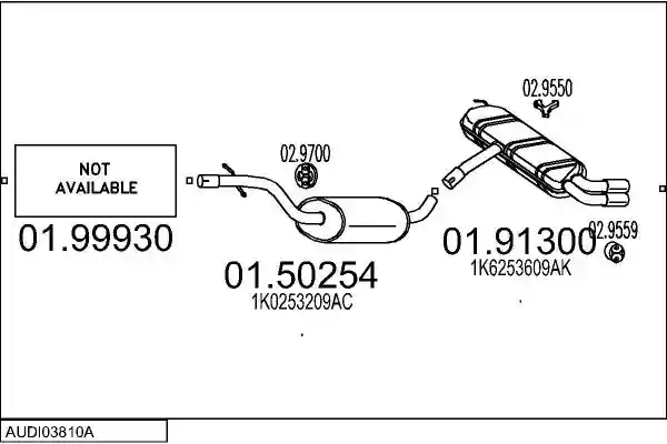 MTS AUDI03810A018069