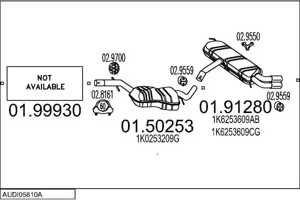 MTS AUDI05810A018069