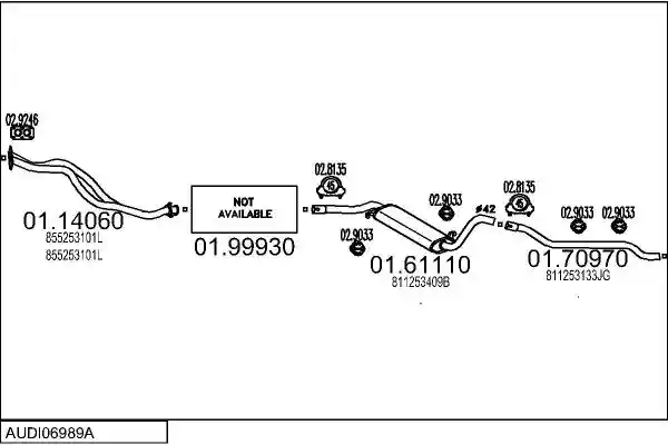 MTS AUDI06989A001059