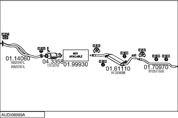 MTS AUDI08989A001059