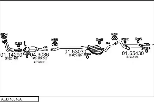 MTS AUDI16810A001479