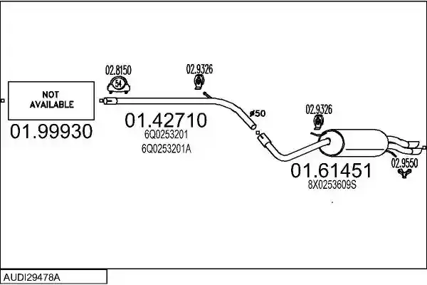 MTS AUDI29478A011783