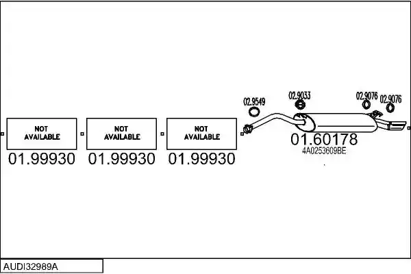 MTS AUDI32989A001386