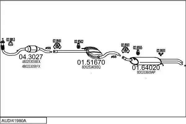MTS AUDI41980A008886