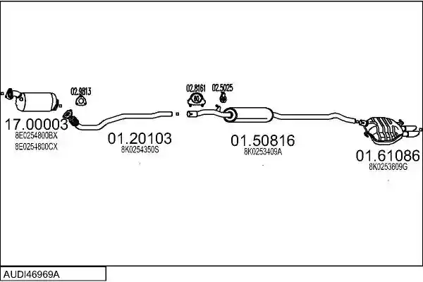 MTS AUDI46969A030002