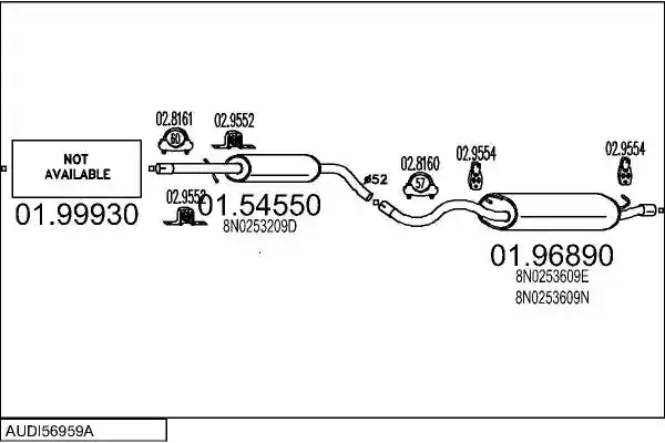 MTS AUDI56959A017143