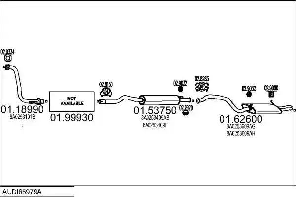 MTS AUDI65979A017421