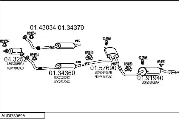 MTS AUDI73969A004613