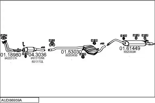 MTS AUDI86959A001509