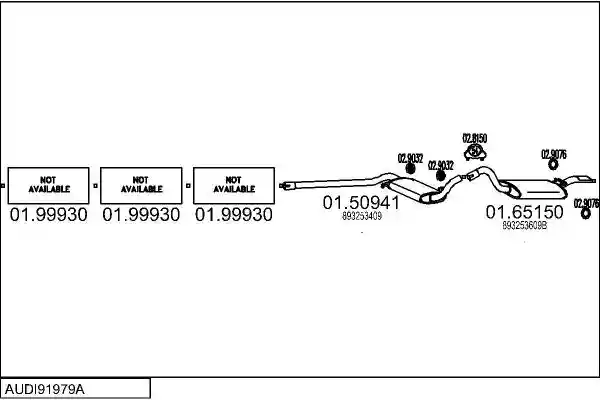 MTS AUDI91979A001112