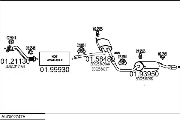 MTS AUDI92747A014861