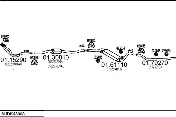MTS AUDI94800A001056