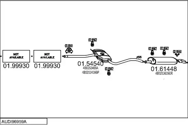 MTS AUDI96959A014585