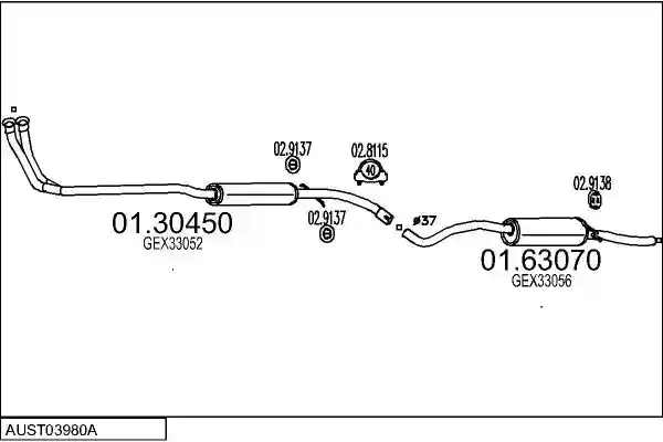 MTS AUST03980A003100