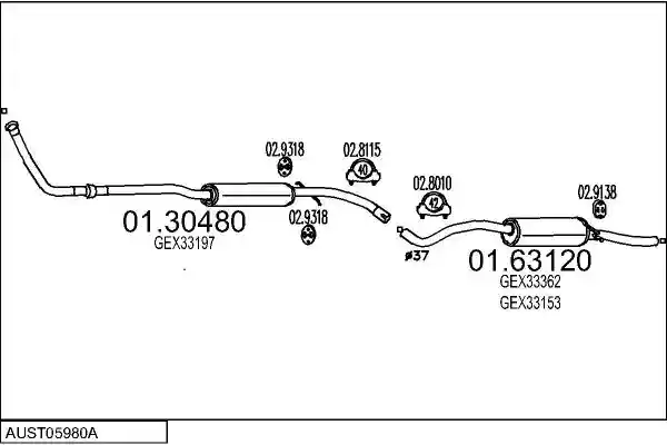 MTS AUST05980A003099