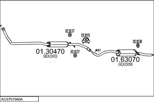 MTS AUST07980A003099