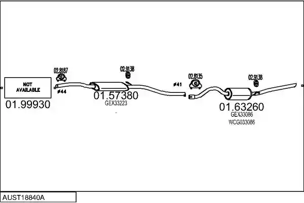 MTS AUST18840A003134