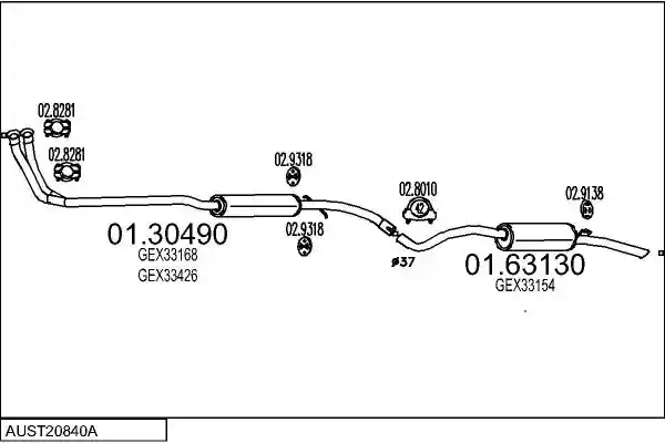 MTS AUST20840A003105