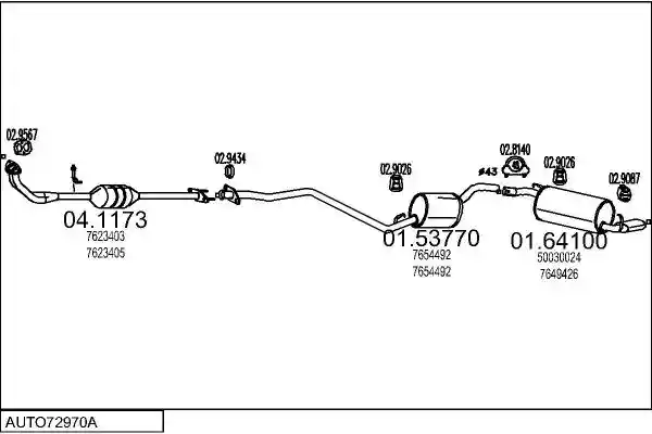 MTS AUTO72970A016222